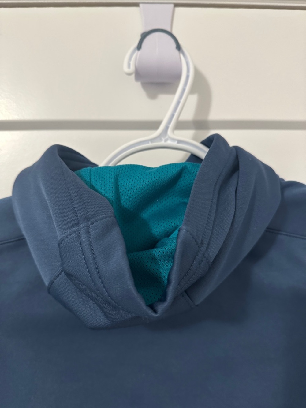 Nike Therma- Fit Blue Fleece Lined Hoodie Size 2T Toddler - Picture 7 of 10